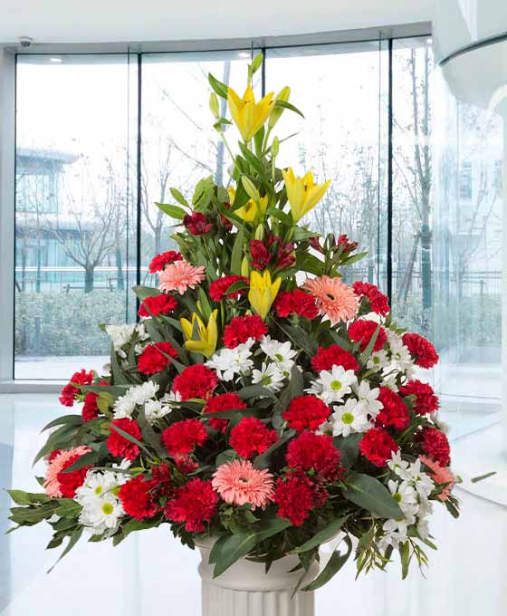 Centro Funerario Condolencia Rojo