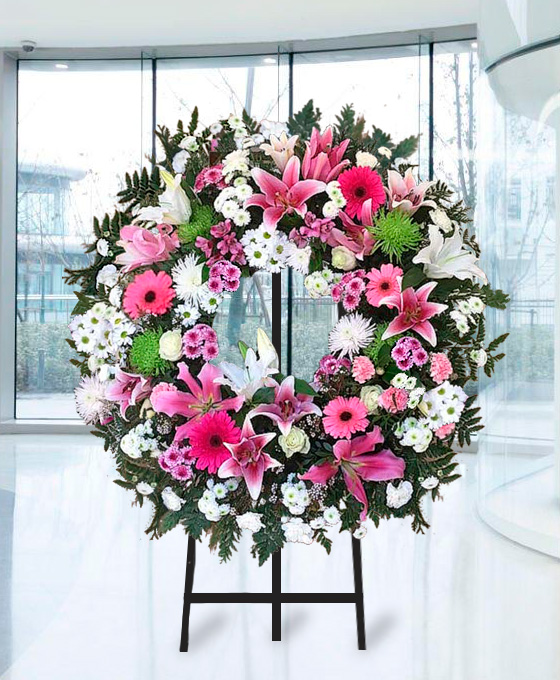 Enviar Corona Funeraria Flor Variada a Tanatorio de Alcobendas