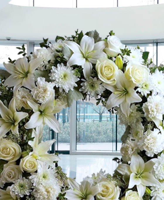 Corona blanca para tanatorios de Alcobendas